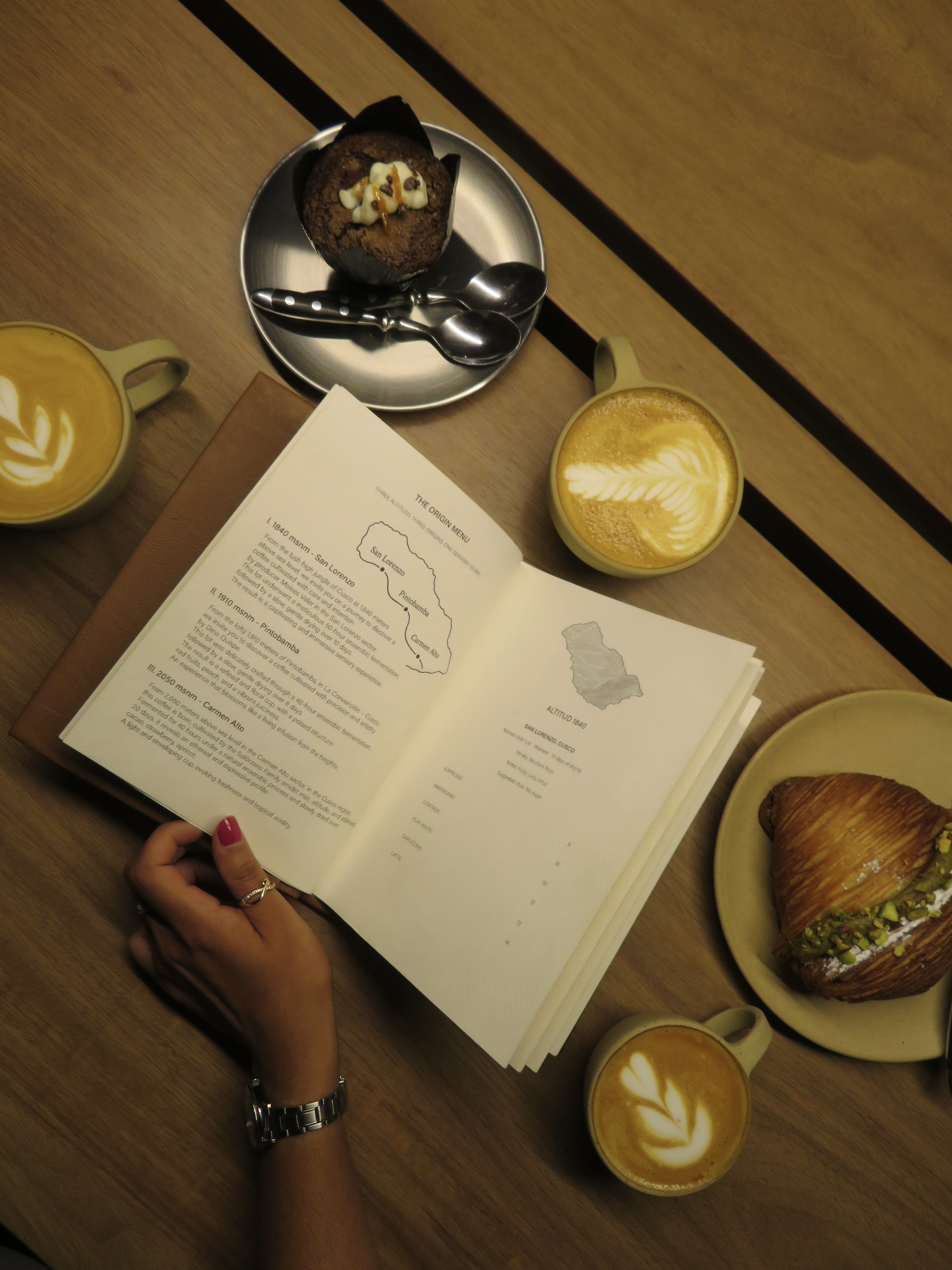 Three Monkeys coffee, Cusco